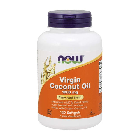 나우푸드_Virgin Coconut Oil 1000 mg 120 Softgels