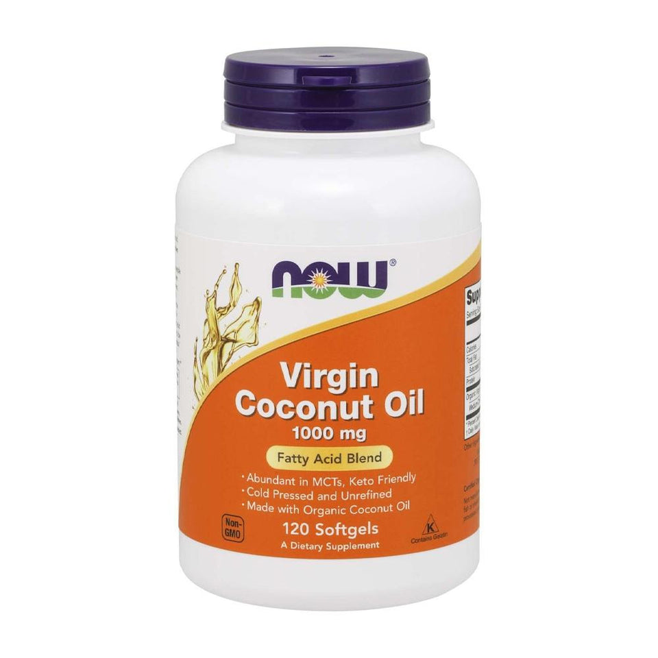 나우푸드_Virgin Coconut Oil 1000 mg 120 Softgels