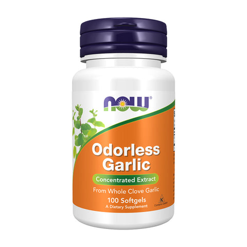 나우푸드_Odorless Garlic,  100 Softgels