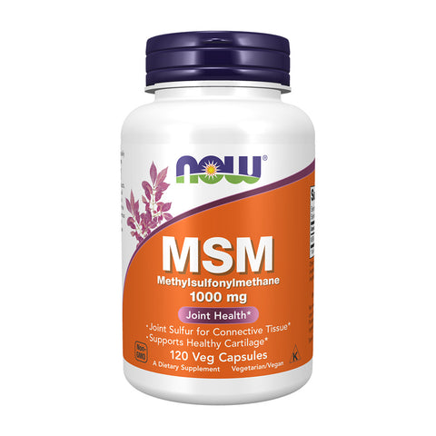 나우푸드_MSM 식이유황 1000mg, 120 베지캡슐
