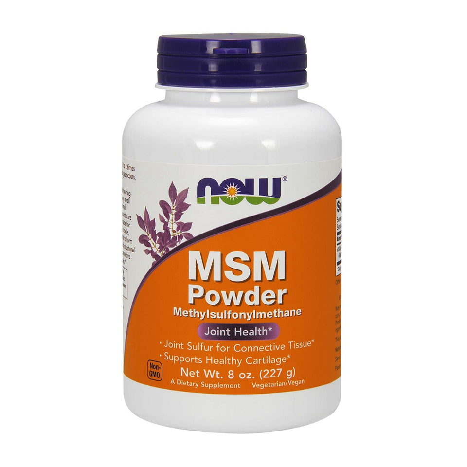 나우푸드_MSM Powder, Methylsulfonylmethane  8 oz
