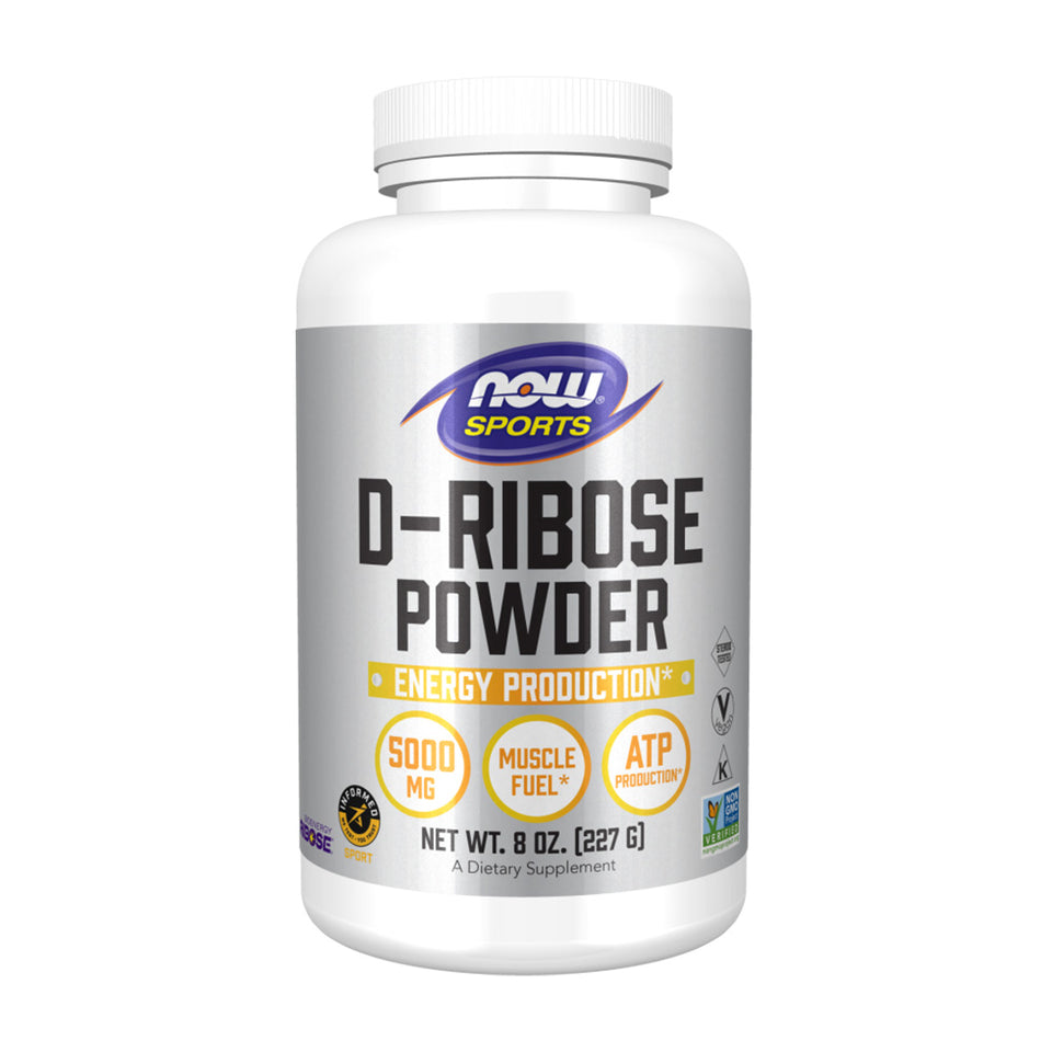 나우푸드_Sports D-Ribose Powder 5,000 mg, 8 oz