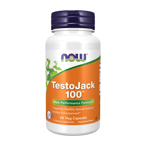 나우푸드_TestoJack 100,  60 Veg Capsules