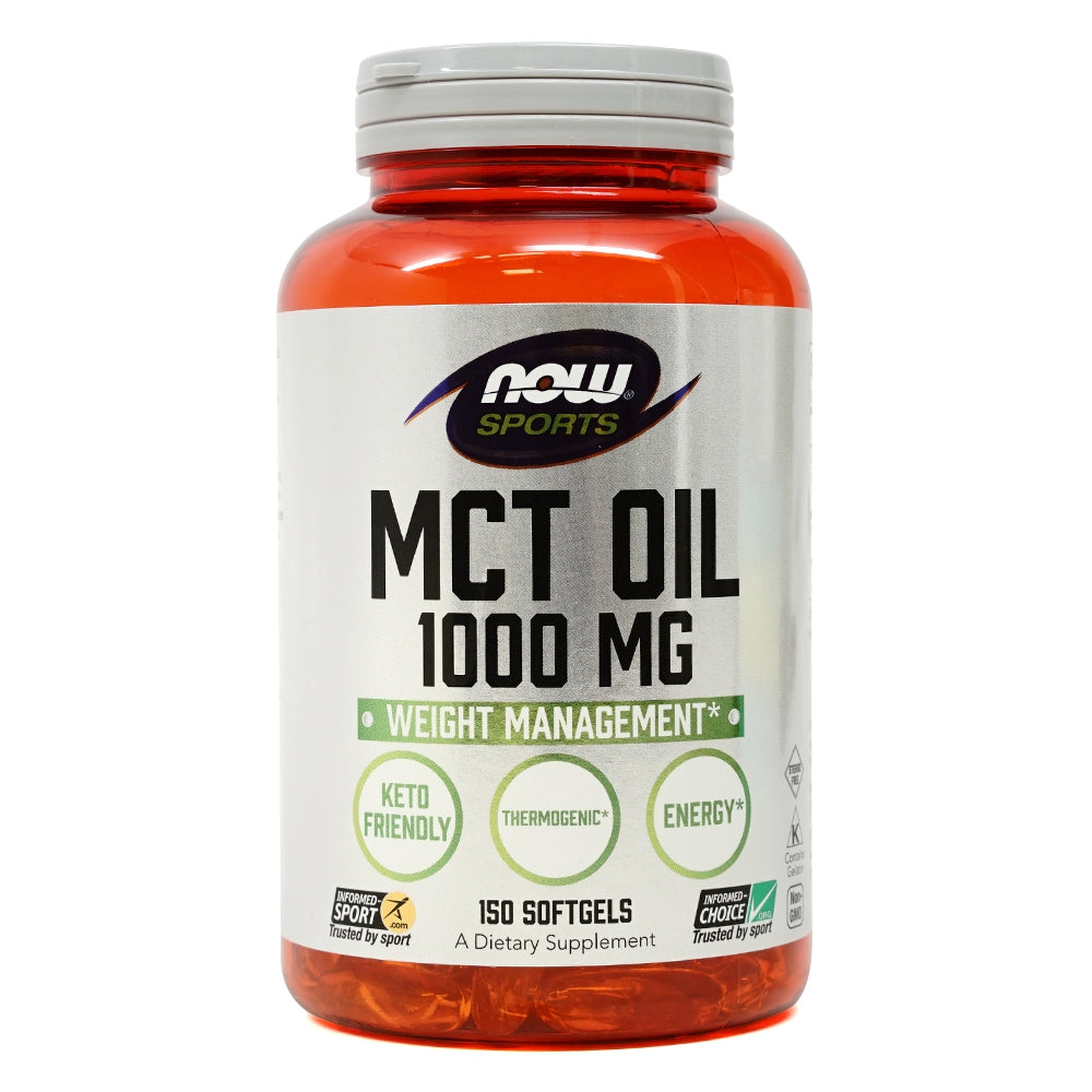 나우푸드_스포츠 MCT 오일 1000mg, 150 소프트젤
