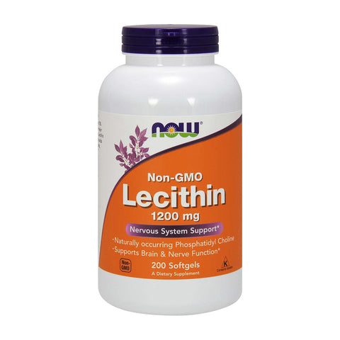 나우푸드_Non-GMO Lecithin 1200 mg 200 Softgels