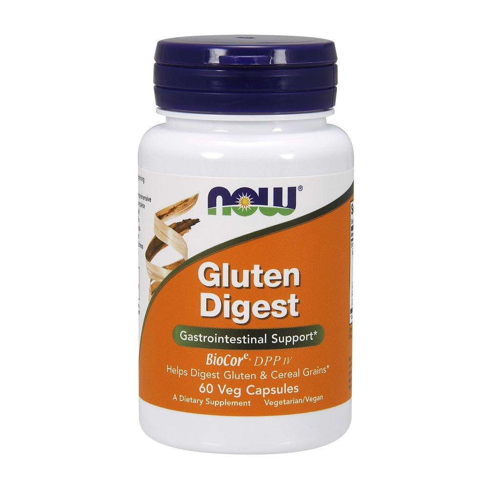 나우푸드_Gluten Digest  60 Veg Capsules