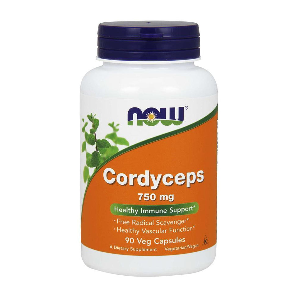나우푸드_Cordyceps 750 mg 90 Veg Capsules