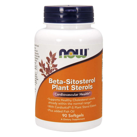 나우푸드_Beta-Sitosterol Plant Sterols  90 Softgels