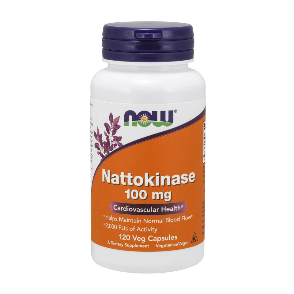 나우푸드_Nattokinase 100 mg 120 Veg Capsules