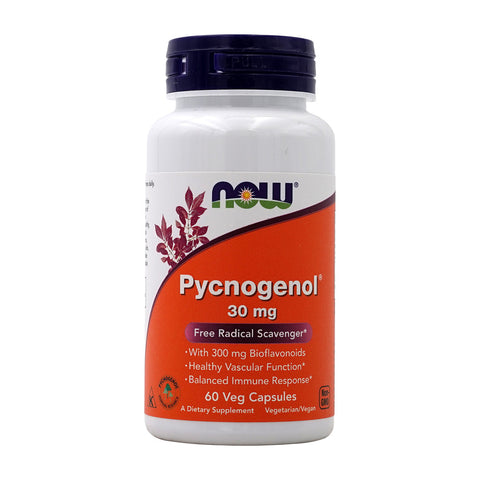 나우푸드_Pycnogenol 30 mg 60 Veg Capsules