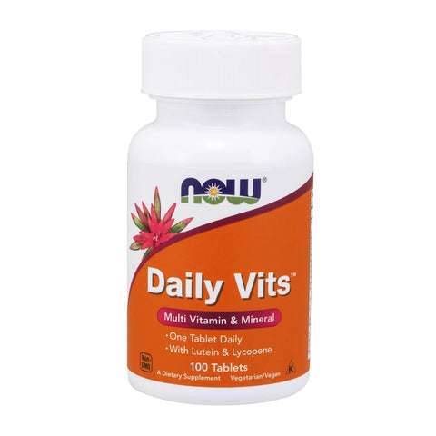 나우푸드_Daily Vits, Multi Vitamin & Mineral  100 Tablets