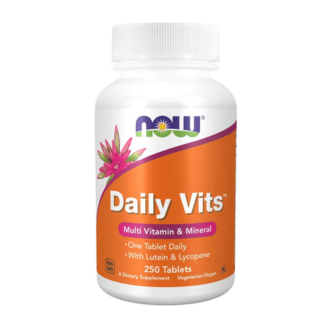 나우푸드_Daily Vits, Multi Vitamin & Mineral  250 Tablets