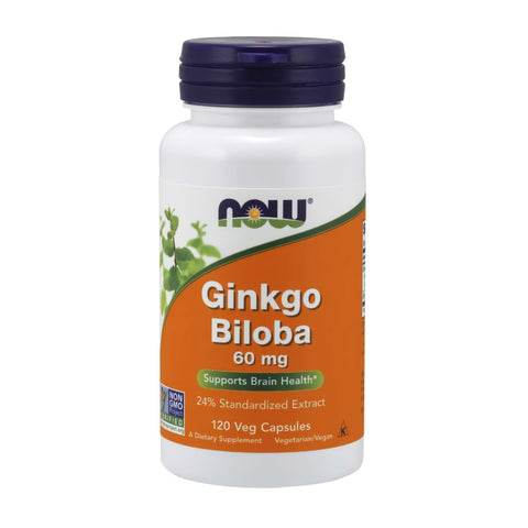 나우푸드_징코 빌로바 60mg, 120 베지캡슐