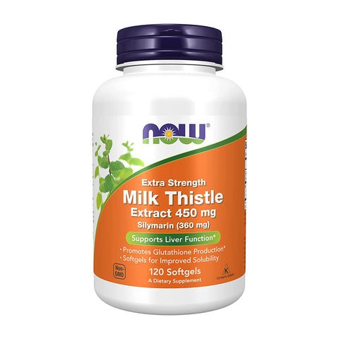 나우푸드_밀크 씨슬 엑스트라 스트렝스 450mg, 120 소프트젤