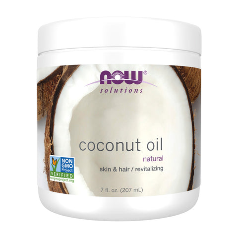 나우푸드_Solutions Coconut Oil,  7 fl oz