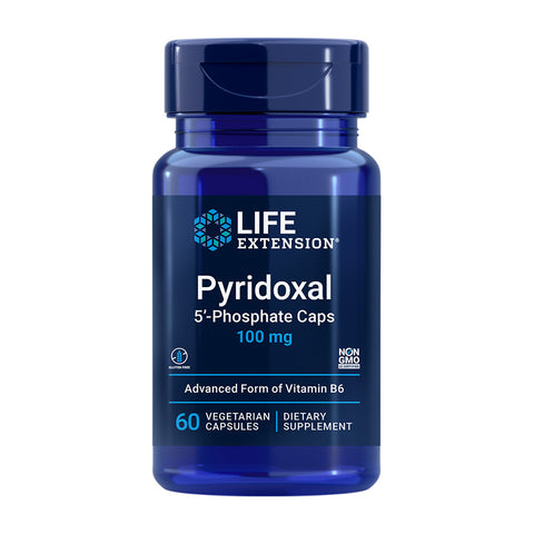 라이프익스텐션_피리독살 5-포스페이트 캡스 100mg, 60 베지캡슐