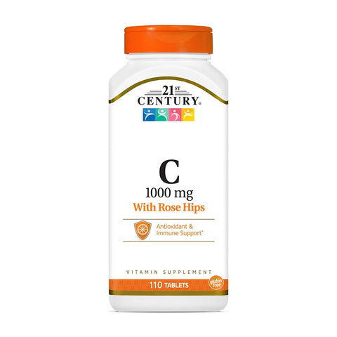 21세기센트리_비타민 C 1000mg 위드 로즈힙, 110타블렛
