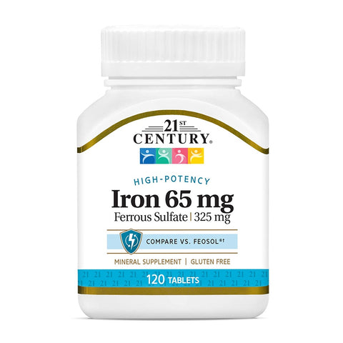 21세기센트리_하이 포텐시 아이언 65mg, 120타블렛