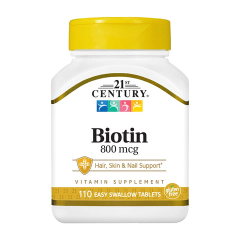 21세기센트리_비오틴 800mcg, 110 이지 스왈로우타블렛