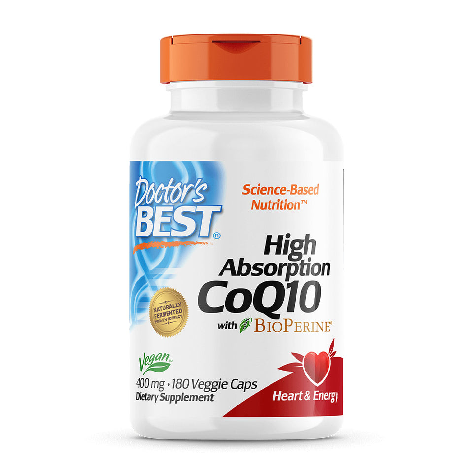 닥터스베스트_고흡수 코엔자임Q10 위드 바이오페린 400mg, 180 베지캡슐