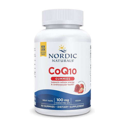 노르딕내추럴스_코엔자임Q10구미 100mg 딸기 맛, 60구미