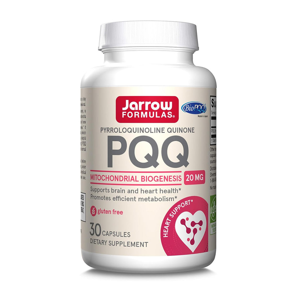 자로우포뮬러스_PQQ (피로로퀴놀린 퀴논) 20mg, 30캡슐