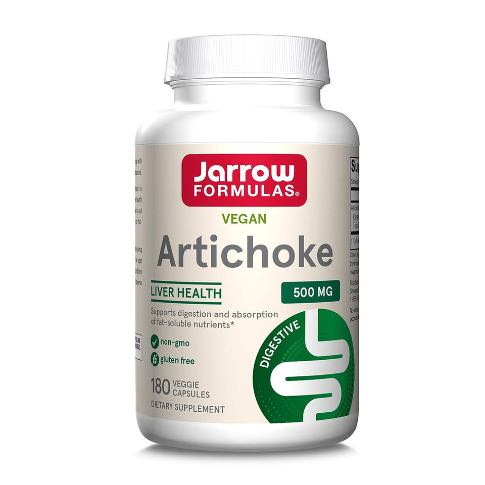 자로우포뮬러스_비건 아티초크 500mg, 180 베지캡슐