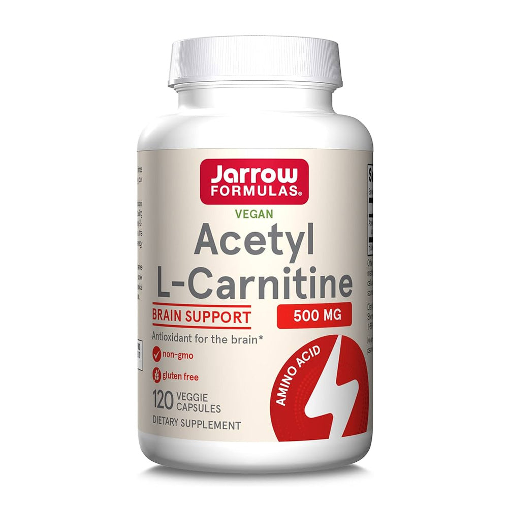 자로우포뮬러스_비건 아세틸 L-카르니틴 500mg, 120 베지캡슐