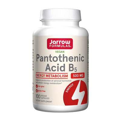 자로우포뮬러스_비건 판토텐산 B5 500mg, 100 베지캡슐