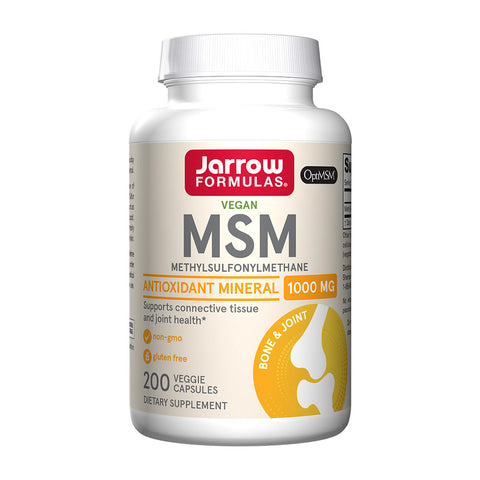 자로우포뮬러스_비건 MSM 1000mg, 200 베지캡슐