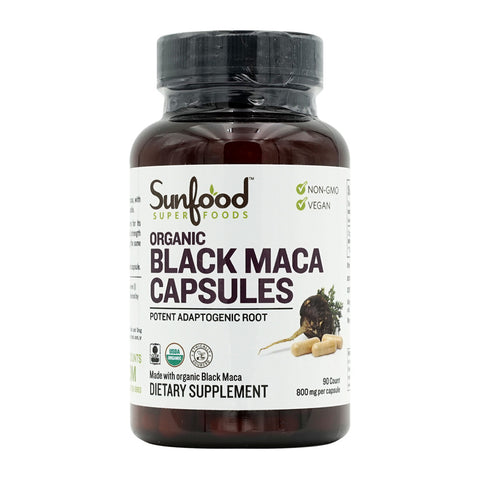 썬푸드_오가닉 블랙 마카캡슐 800mg, 90개입
