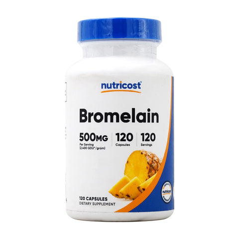 뉴트리코스트_브로멜라인 500mg, 120캡슐