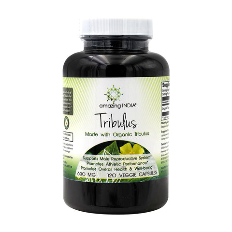 어메이징뉴트리션_어메이징 인디아 트리블러스 630mg, 120 베지캡슐