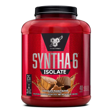 비에스엔_신타 6 아이솔레이트 프로틴 파우더 드링크 믹스 초콜릿 피넛 버터, 1.82kg