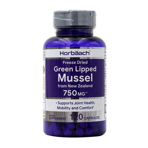 Freeze Dried Green Lipped Mussel from New Zealand 750 mg 120 Capsules